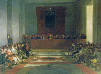The Junta of the Philippines, 1815 by Francisco de Goya